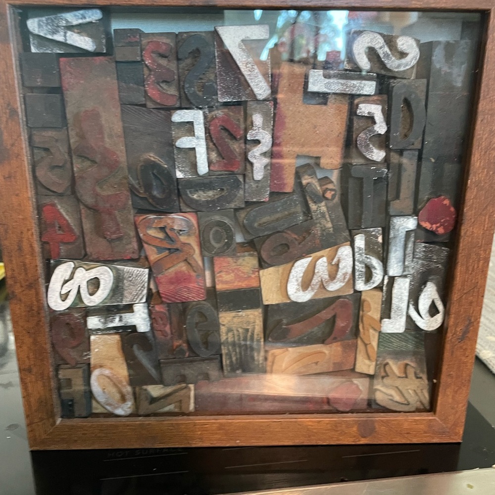 Antique wooden stamps